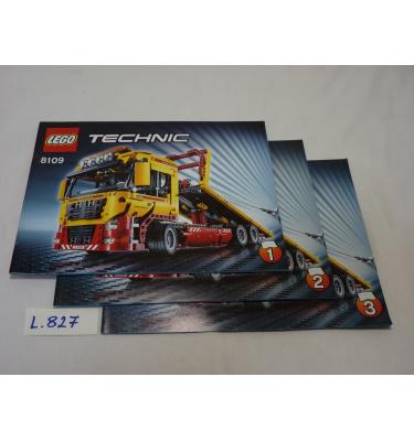Lego Technic 8109 - CSAK ÖSSZERAKÁSI ÚTMUTATÓ!
