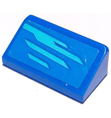 Lejtő 30° 1 x 2 x 2/3 - mintás/matricás