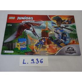 Lego Juniors 10756 - CSAK ÖSSZERAKÁSI ÚTMUTATÓ!™