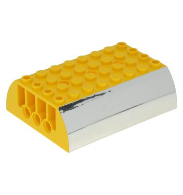 Íves lejtő 6 x 8 x 2 (MINDKÉT OLDAL MINTÁS/MATRICÁS)