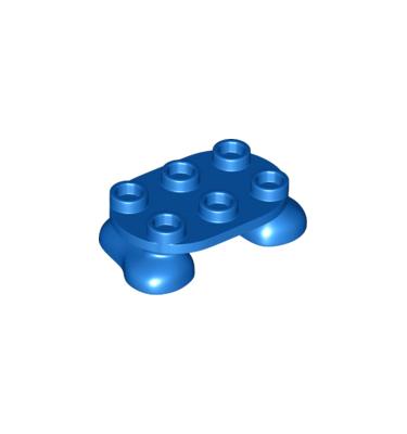 Minifigura lábak 2 x 3 lapos elemmel