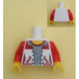 Figura felsőtest kezekkel - mintás/matricás™