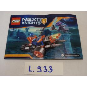 Lego Nexo Knights 70347 - CSAK ÖSSZERAKÁSI ÚTMUTATÓ!™