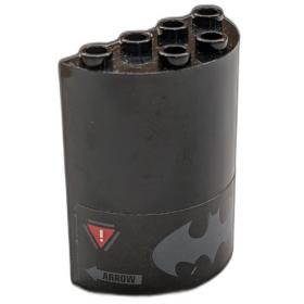 Félhenger 2 x 4 x 4 - mintás/matricás™