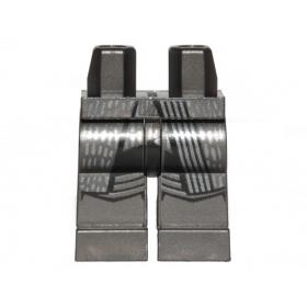 Minifigura láb - mintás/matricás™
