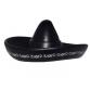 Minifigura kalap, sombrero - mintás/matricás