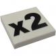 Csempe 2 x 2 - mintás/matricás