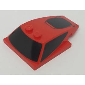 6 x 4 x 1 1/3 trapéz 4 x 4 alappal - mintás/matricás™