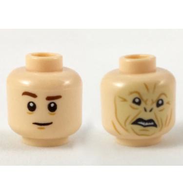 Minifigura fej (kétoldalas)