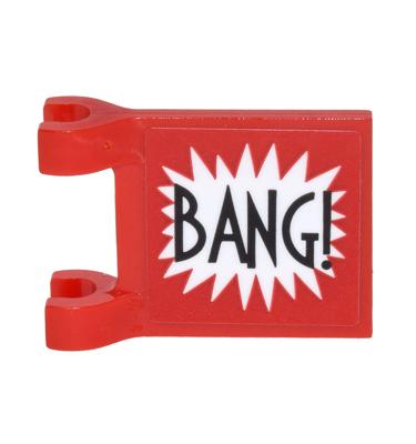 Zászló 2 x 2 - mintás/matricás