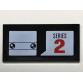 Csempe 2 x 4 - mintás/matricás