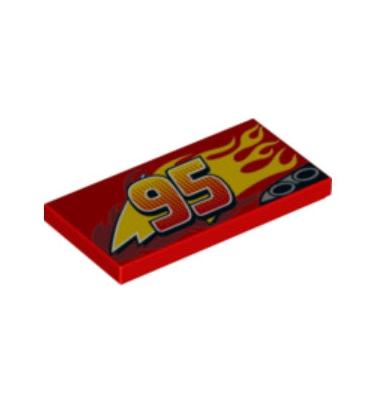 Csempe 2 x 4 - mintás/matricás