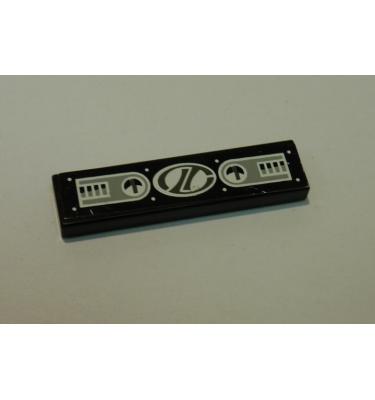 Csempe 1 x 4 - mintás/matricás