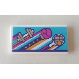 Csempe 2 x 4 - mintás/matricás™