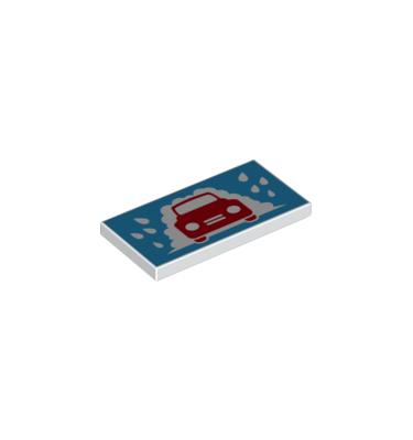 Csempe 2 x 4 - mintás/matricás