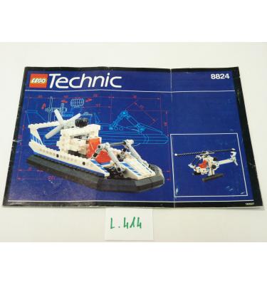 Lego Technic 8824 - CSAK ÖSSZERAKÁSI ÚTMUTATÓ