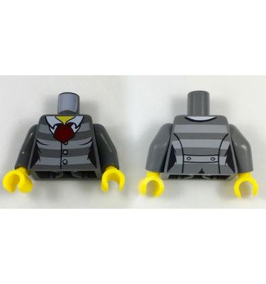 Figura felsőtest kezekkel - mintás/matricás