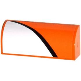 Lejtő, íves 1 x 4 x 1 1/3 - mintás/matricás™