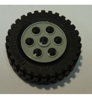 Kerék, 30mm D. x 13mm felni gumival