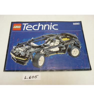 Lego Technic 8880 - CSAK ÖSSZERAKÁSI ÚTMUTATÓ!