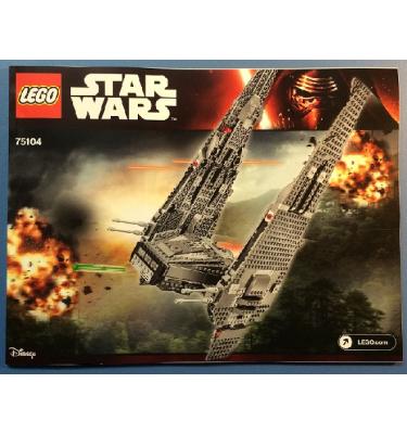 Lego Star Wars 75104 - CSAK ÖSSZERAKÁSI ÚTMUTATÓ!