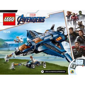 Lego Super Heroes 76126 - CSAK ÖSSZERAKÁSI ÚTMUTATÓ!™