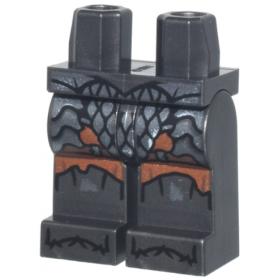 Minifigura láb - mintás/matricás™
