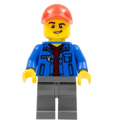 Kamionsofőr minifigura