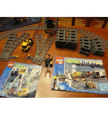 LEGO Teherszállító vonat+kiegészítők - Kockafalu