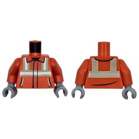 Figura felsőtest kezekkel - mintás/matricás™