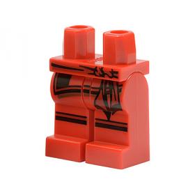 Minifigura csípő és lábak - mintás/matricás™