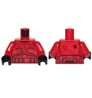 Figura felsőtest kezekkel - mintás/matricás