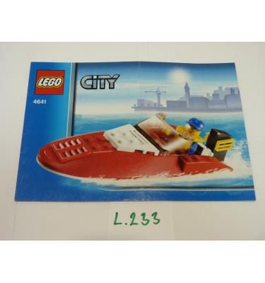 Lego City 4641 - CSAK ÖSSZERAKÁSI ÚTMUTATÓ