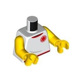 Figura felsőtest kezekkel - mintás/matricás™