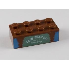 Kocka 2 x 4 - mintás/matricás™