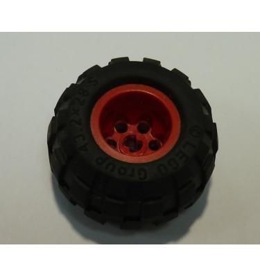 Kerék 43.2 x 28 fekete abronccsal 43.2 x 28 S (Balloon Small)