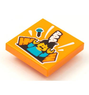 Csempe 2 x 2 - mintás/matricás