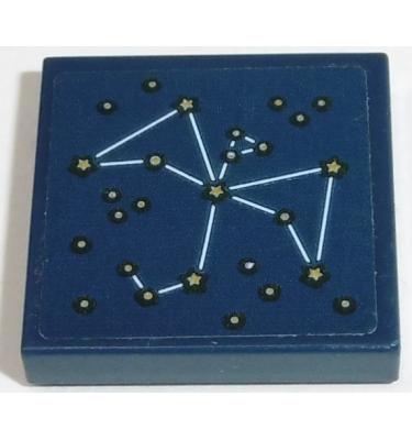 Csempe 2 x 2 - mintás/matricás