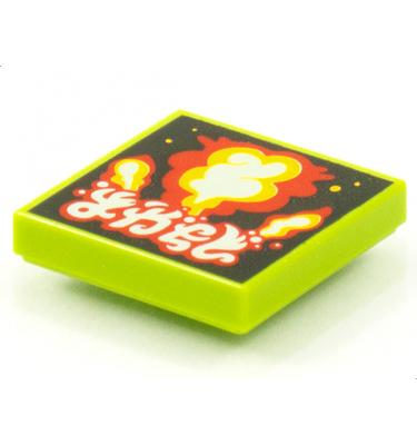 Csempe 2 x 2 - mintás/matricás