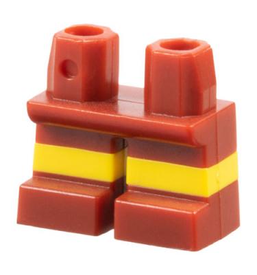 Minifigura rövid lábak - mintás/matricás