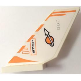 Jármű farok elem 2 x 4 x 6 - mintás/matricás™