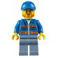 Szemétszállító munkás minifigura