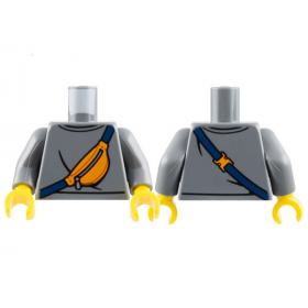 Figura felsőtest kezekkel - mintás/matricás™