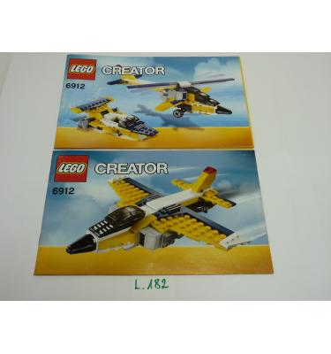 Lego Creator 6912 - CSAK ÖSSZERAKÁSI ÚTMUTATÓ