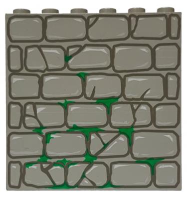 Kocka 1 x 6 x 5 - mintás/matricás