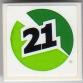 Csempe 2 x 2 - mintás/matricás