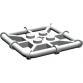 2 x 2 lapos elem kerettel
