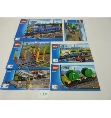 Lego City 60052 - CSAK ÖSSZERAKÁSI ÚTMUTATÓ