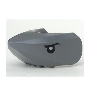 Cápa fej - mintás/matricás