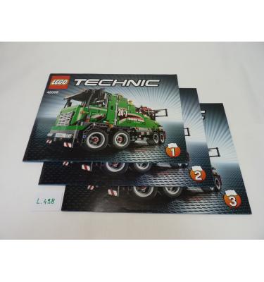 Lego Technic 42008 - CSAK ÖSSZERAKÁSI ÚTMUTATÓ